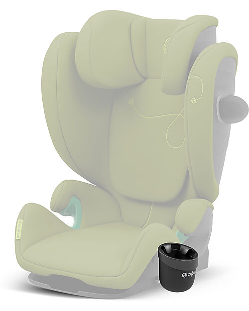 Cybex Solution G i-Fix Car Seat - Nature Green - Group 2/3 Car Seats Group 2/3