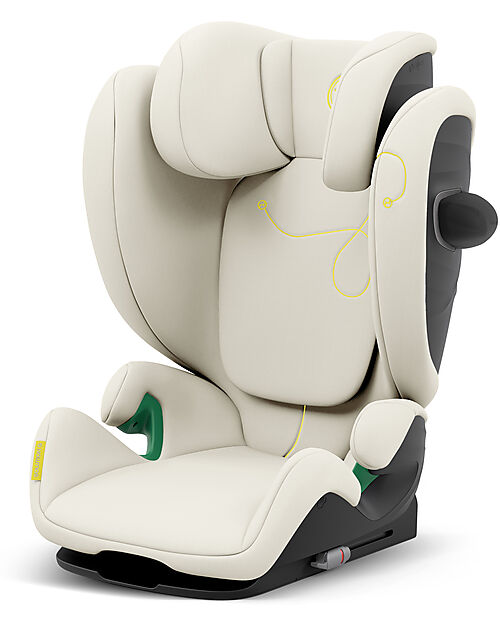 Cybex Solution G i-Fix Car Seat - Seashell Beige - Group 2/3 Car Seats Group 2/3