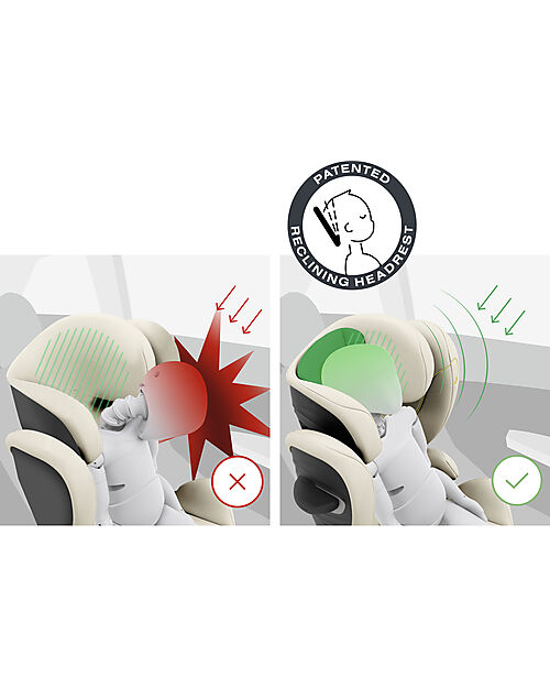 Cybex Solution G i-Fix Car Seat - Seashell Beige - Group 2/3 Car Seats Group 2/3