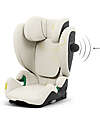 Cybex Solution G i-Fix Car Seat - Seashell Beige - Group 2/3 Car Seats Group 2/3