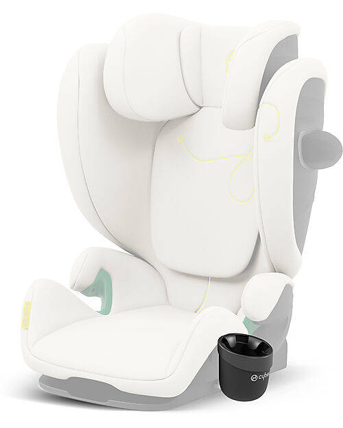 Cybex Solution G i-Fix Car Seat - Seashell Beige - Group 2/3 Car Seats Group 2/3