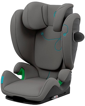Cybex Solution G i-Fix Car Seat - Soho Grey - Safety from 3 to 12 years! Car Seats Group 2/3