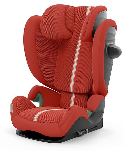 Cybex Solution G i-Fix Plus Car Seat - Hibiscus Red - Group 2/3 Car Seats Group 2/3