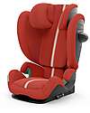 Cybex Solution G i-Fix Plus Car Seat - Hibiscus Red - Group 2/3 Car Seats Group 2/3