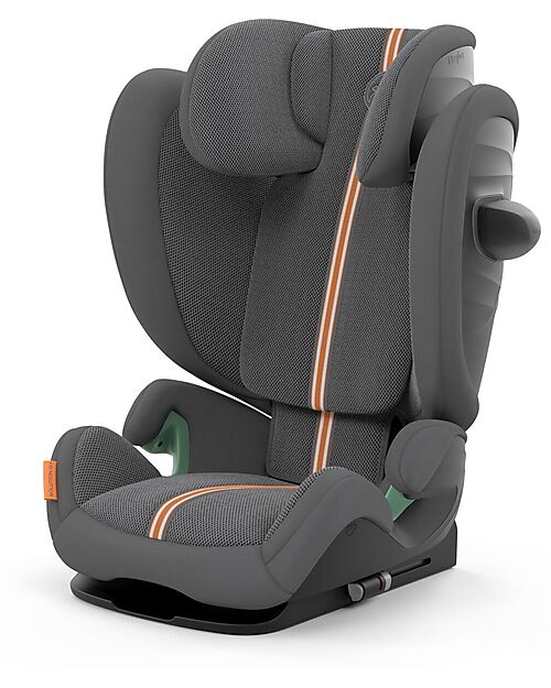 Cybex Solution G i-Fix Plus Car Seat - Lava Grey - Group 2/3 Car Seats Group 2/3