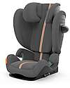 Cybex Solution G i-Fix Plus Car Seat - Lava Grey - Group 2/3 Car Seats Group 2/3