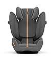 Cybex Solution G i-Fix Plus Car Seat - Lava Grey - Group 2/3 Car Seats Group 2/3