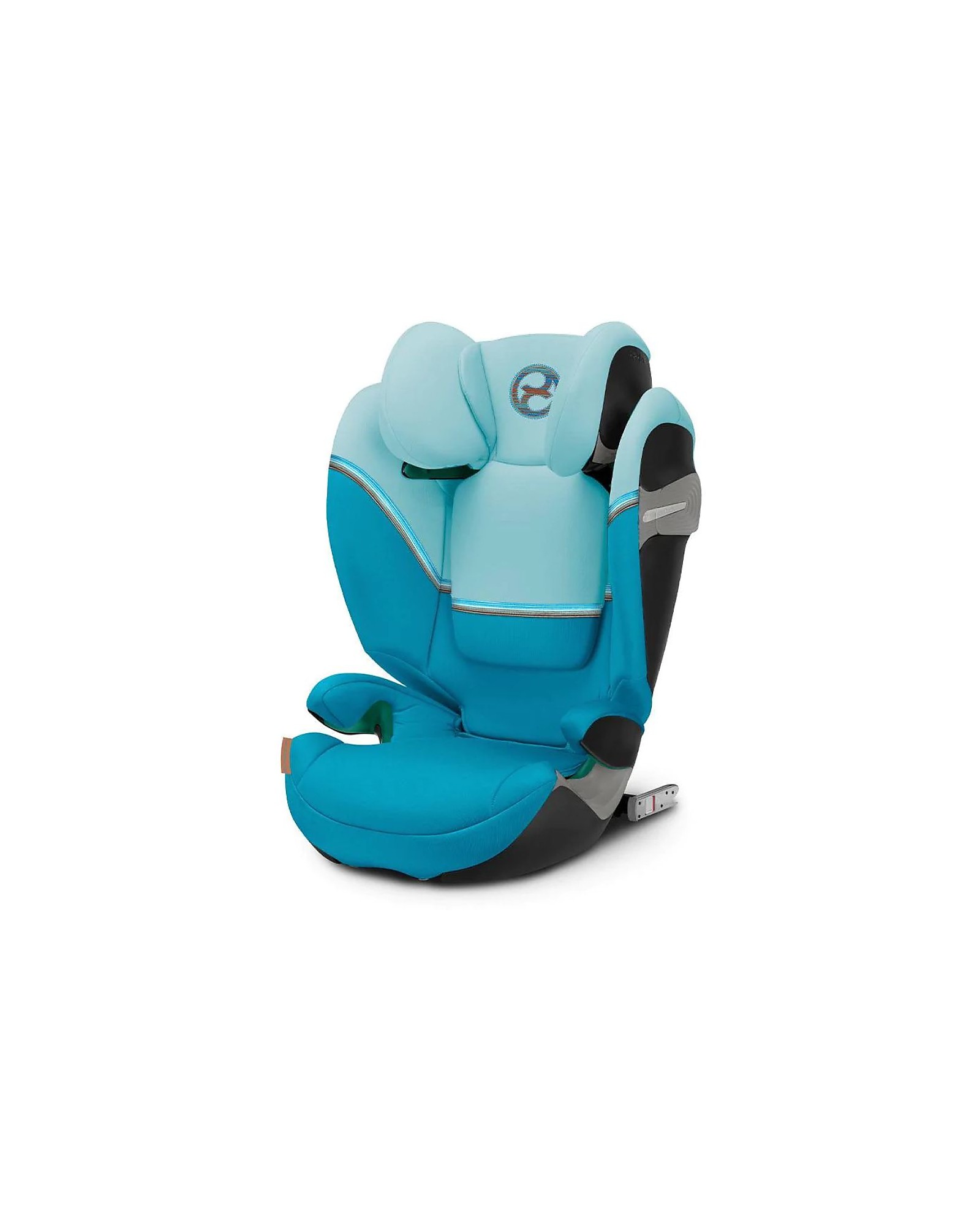 Cybex Solution S2 i-Fix Car Seat - Beach Blue/Turquoise - Group 2/3 unisex  (bambini)