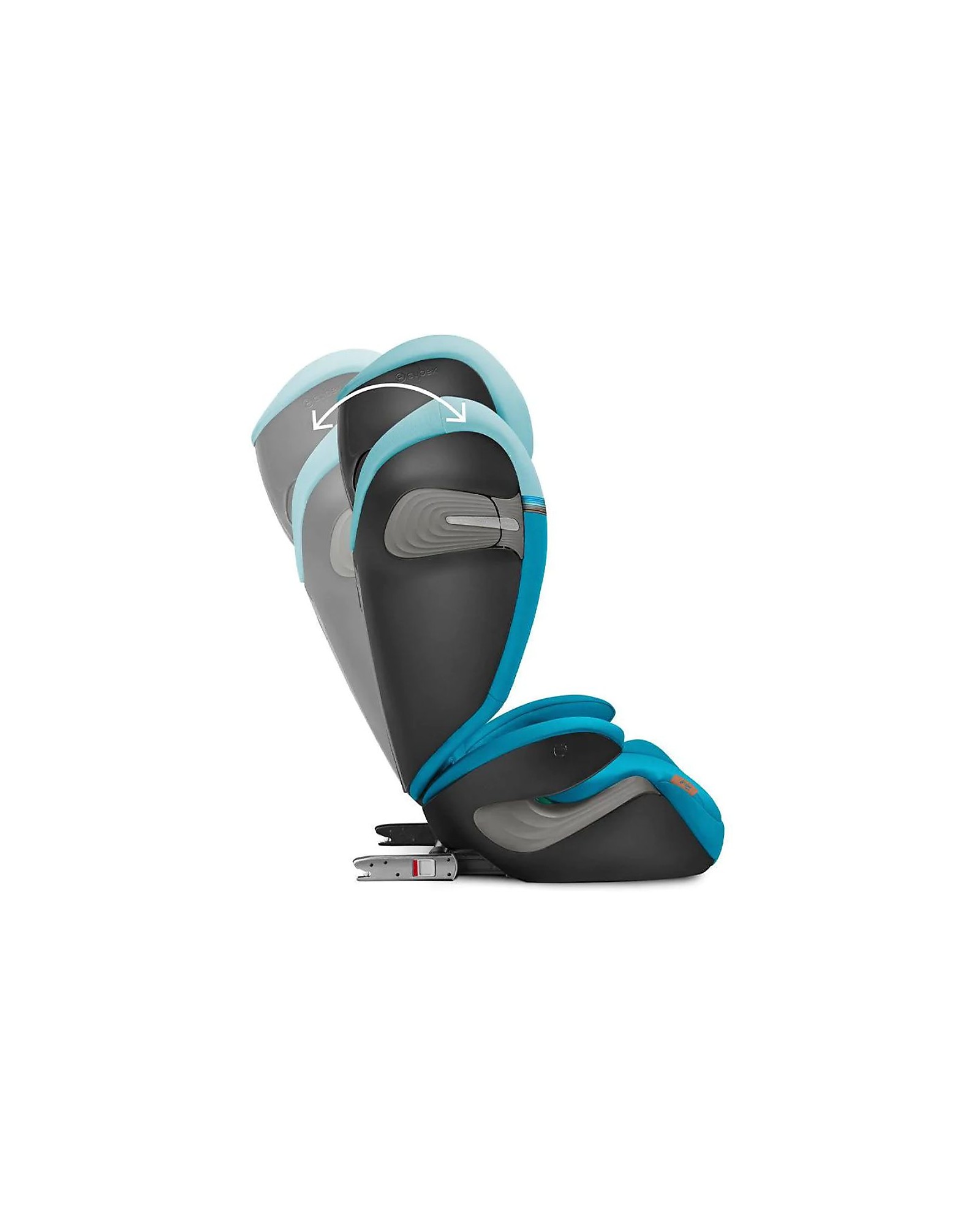 Car Seat Cybex Solution S2 i-Fix River Blue 100-150cm. - BABY HOME
