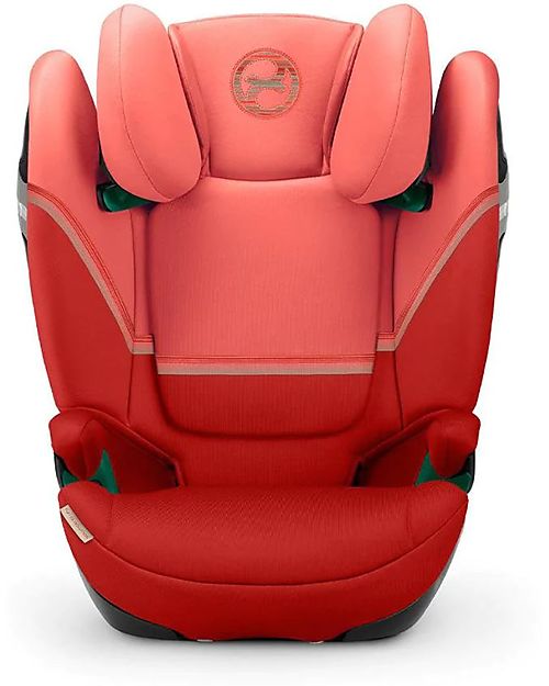 Cybex Solution S2 i-Fix Car Seat - Hibiscus Red/Red - Group 2/3 Car Seats Group 2/3