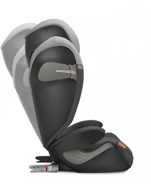 Cybex Solution S2 i-Fix Car Seat - Lava Grey/Mid Grey - Group 2/3 Car Seats Group 2/3