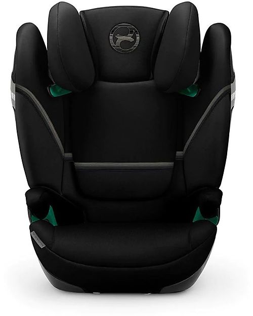 Cybex Solution S2 i-Fix Car Seat - Moon Black/Black - Group 2/3 Car Seats Group 2/3