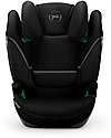 Cybex Solution S2 i-Fix Car Seat - Moon Black/Black - Group 2/3 Car Seats Group 2/3