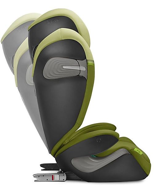 Cybex Solution S2 i-Fix Car Seat - Nature Green/Green - Group 2/3 Car Seats Group 2/3