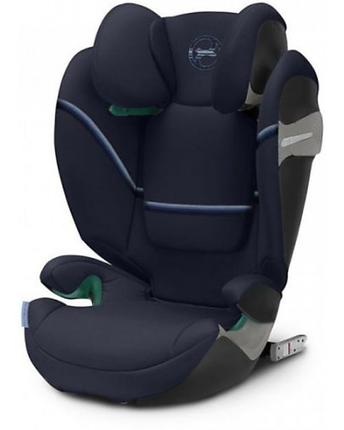 Cybex Solution S2 i-Fix Car Seat - Ocean Blue/Blue - Group 2/3 Car Seats Group 2/3