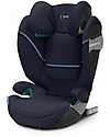 Cybex Solution S2 i-Fix Car Seat - Ocean Blue/Blue - Group 2/3 Car Seats Group 2/3