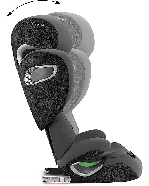 Cybex Solution T i-Fix car seat - Mirage Grey/Dark Gray - Group 2/3 Car Seats Group 2/3