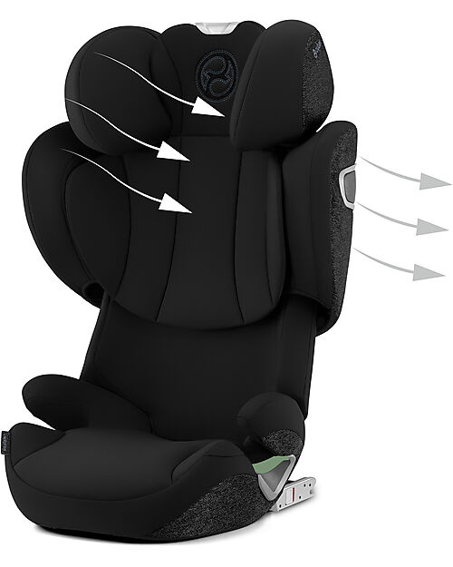 Cybex Solution T i-Fix car seat - Sepia Black/Black - Group 2/3 unisex  (bambini)