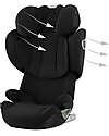 Cybex Solution T i-Fix car seat - Sepia Black/Black - Group 2/3 Car Seats Group 2/3