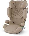 Cybex Solution T i-Fix Plus Car Seat - Cozy Beige - Group 2/3 Car Seats Group 2/3