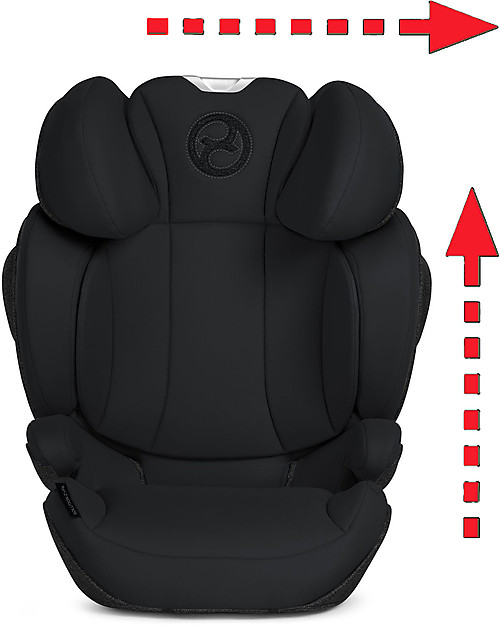 Cybex Solution Z i-Fix car seat - Deep Black - 3-12 years! Car Seats Group 2/3