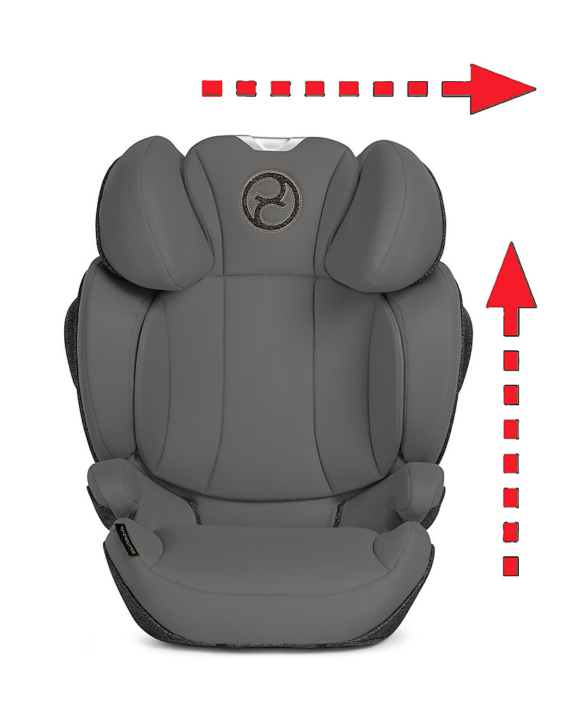 Cybex Solution S2 i-Fix Car Seat - Ocean Blue/Blue - Group 2/3 unisex  (bambini)