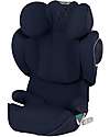 Cybex Solution Z i-Fix Plus Car Seat - Nautical Blue/Navy Blue - Group 2/3 Car Seats Group 2/3
