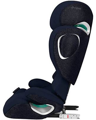 Cybex Solution Z i-Fix Plus Car Seat - Nautical Blue/Navy Blue - Group 2/3 Car Seats Group 2/3