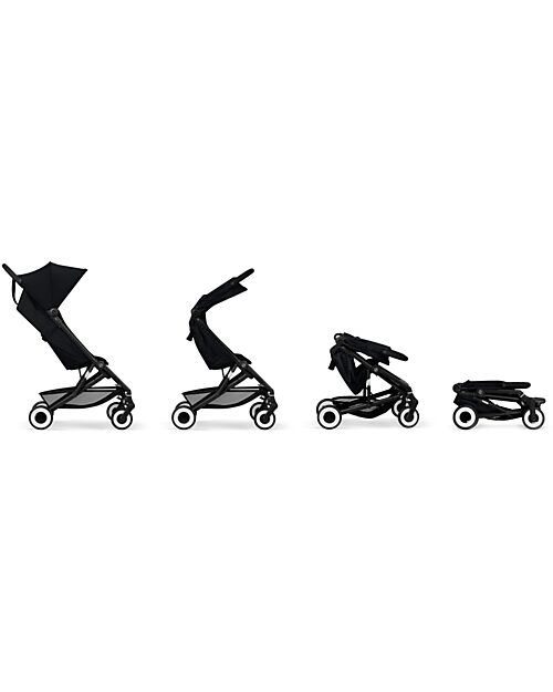 Cybex Stroller Agis - Magic Black - Black Frame - from 6 months to 4 years - Compatible with Hand Luggage Lights Strollers