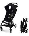 Cybex Stroller Agis - Magic Black - Black Frame - from 6 months to 4 years - Compatible with Hand Luggage Lights Strollers