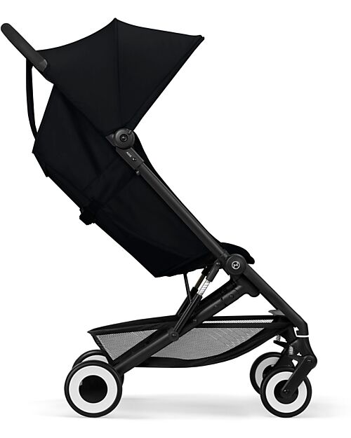 Cybex Stroller Agis - Magic Black - Black Frame - from 6 months to 4 years - Compatible with Hand Luggage Lights Strollers