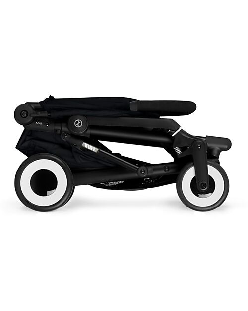 Cybex Stroller Agis - Magic Black - Black Frame - from 6 months to 4 years - Compatible with Hand Luggage Lights Strollers