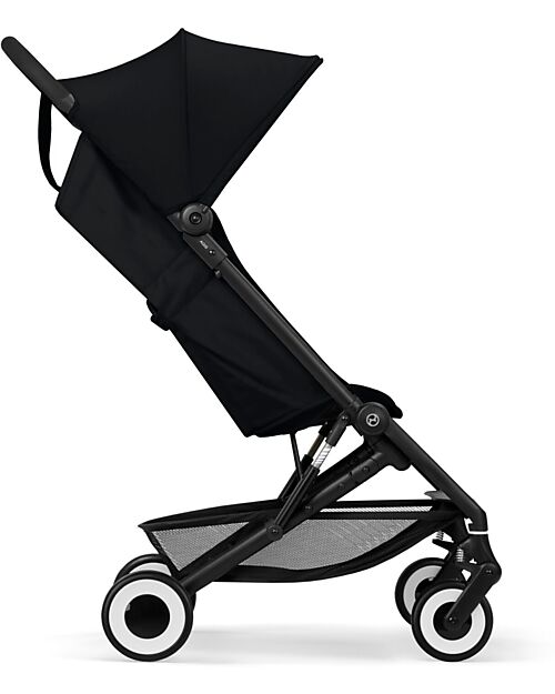 Cybex Stroller Agis - Magic Black - Black Frame - from 6 months to 4 years - Compatible with Hand Luggage Lights Strollers