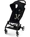 Cybex Stroller Agis - Magic Black - Black Frame - from 6 months to 4 years - Compatible with Hand Luggage Lights Strollers