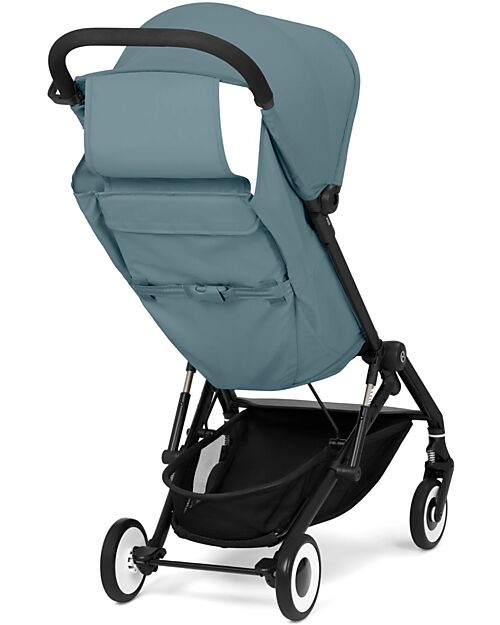 Cybex Stroller Agis - Stormy Blue - Black Frame - from 6 months to 4 years - Compatible with Hand Luggage Lights Strollers