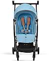 Cybex Stroller Libelle - Beach Blue/Turquoise - from 6 months - with One-Pull Harness Lights Strollers