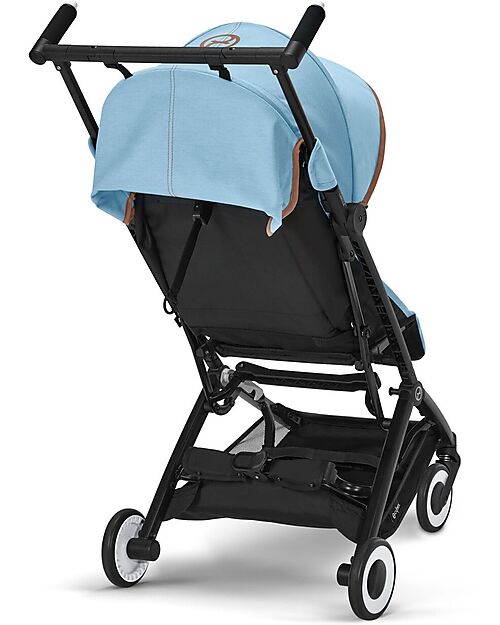 Cybex Stroller Libelle - Beach Blue/Turquoise - from 6 months - with One-Pull Harness Lights Strollers