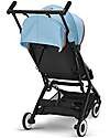 Cybex Stroller Libelle - Beach Blue/Turquoise - from 6 months - with One-Pull Harness Lights Strollers