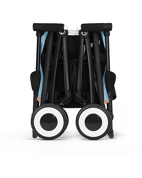 Cybex Stroller Libelle - Beach Blue/Turquoise - from 6 months - with One-Pull Harness Lights Strollers