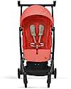 Cybex Stroller Libelle - Hibiscus Red/Red - from 6 months - with One-Pull Harness Lights Strollers