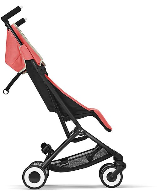 Cybex Stroller Libelle - Hibiscus Red/Red - from 6 months - with One-Pull Harness Lights Strollers