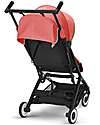Cybex Stroller Libelle - Hibiscus Red/Red - from 6 months - with One-Pull Harness Lights Strollers