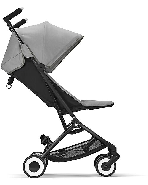 Cybex Stroller Libelle - Lava Grey/Mid Gray - from 6 months - with One-Pull Harness Lights Strollers
