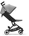 Cybex Stroller Libelle - Lava Grey/Mid Gray - from 6 months - with One-Pull Harness Lights Strollers