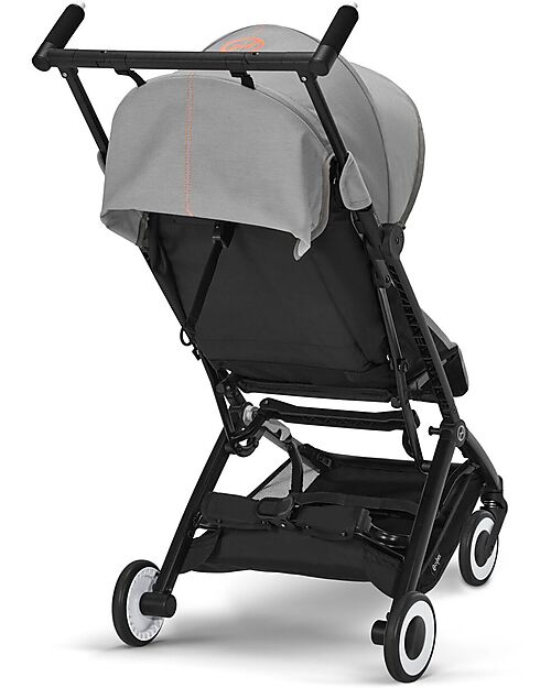 Cybex Stroller Libelle - Lava Grey/Mid Gray - from 6 months - with One-Pull Harness Lights Strollers