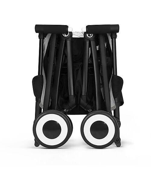 Cybex Stroller Libelle - Lava Grey/Mid Gray - from 6 months - with One-Pull Harness Lights Strollers