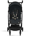 Cybex Stroller Libelle - Magic Black - Black Frame Detail - New Model Lights Strollers