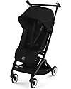 Cybex Stroller Libelle - Magic Black - Black Frame Detail - New Model + Protection Bar Lights Strollers