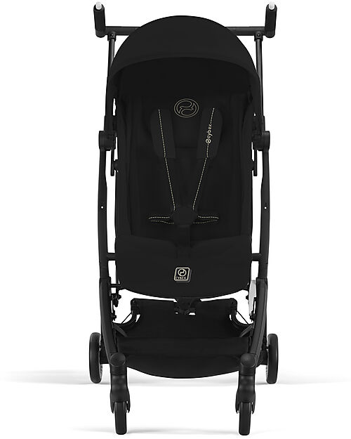 Cybex Stroller Libelle - Magic Black - Black Frame Detail - New Model + Protection Bar Lights Strollers
