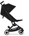 Cybex Stroller Libelle - Magic Black - Black Frame Detail - New Model + Protection Bar Lights Strollers